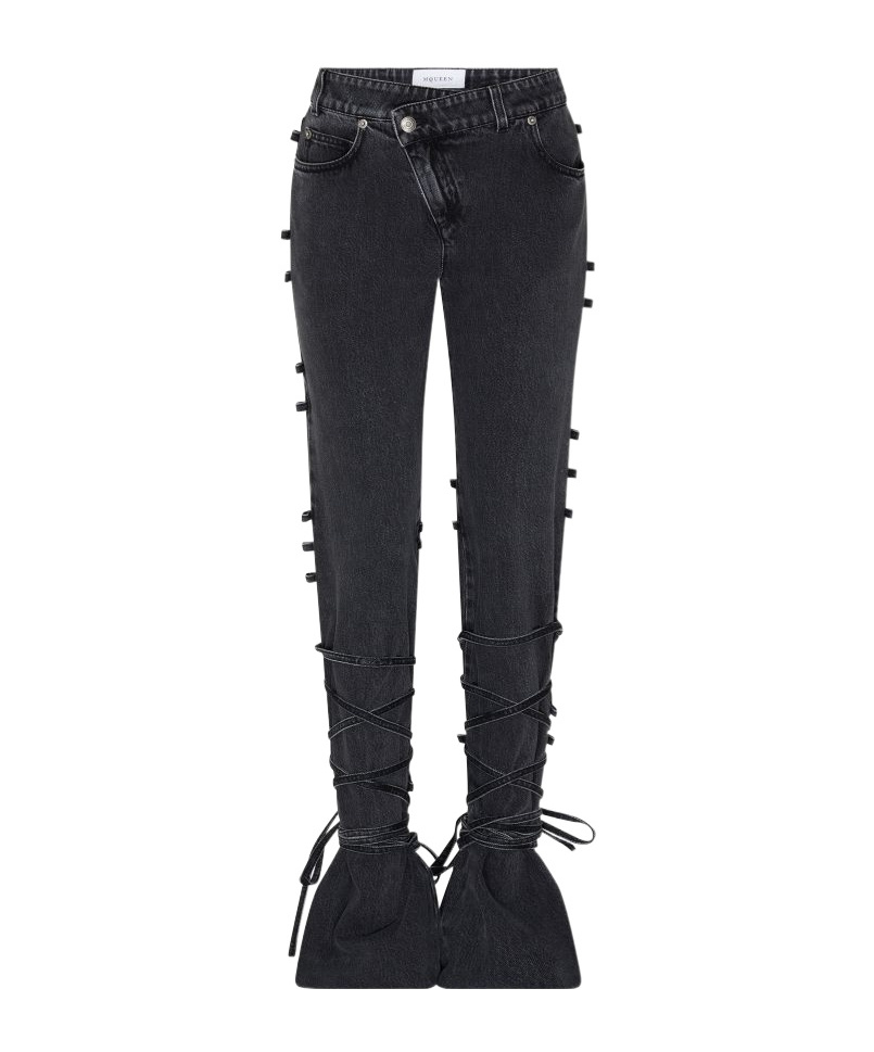 ALEXANDER MCQUEEN DENIM TROUSERS