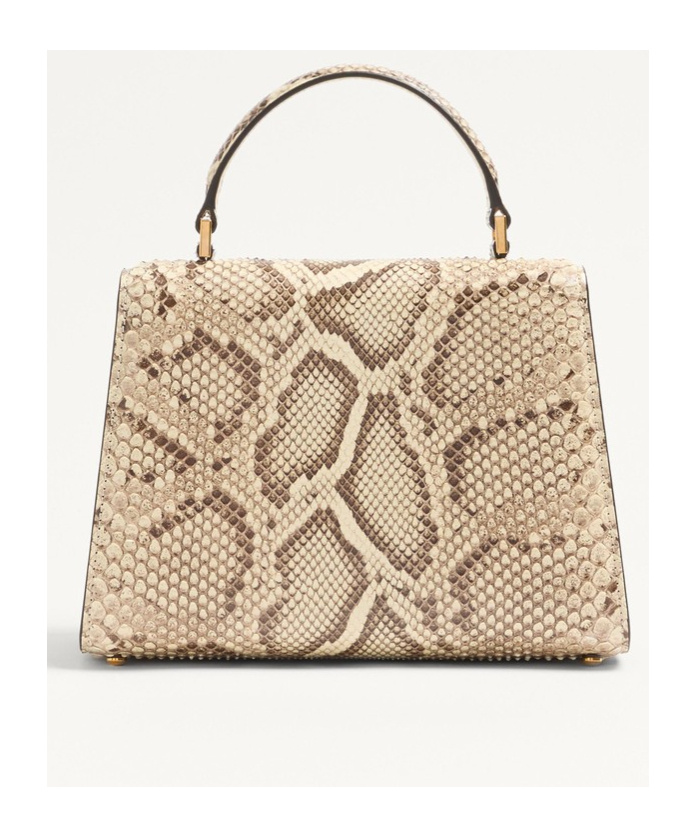 Valentino Small Single-handle Shoulder Bag In Cream/winter White