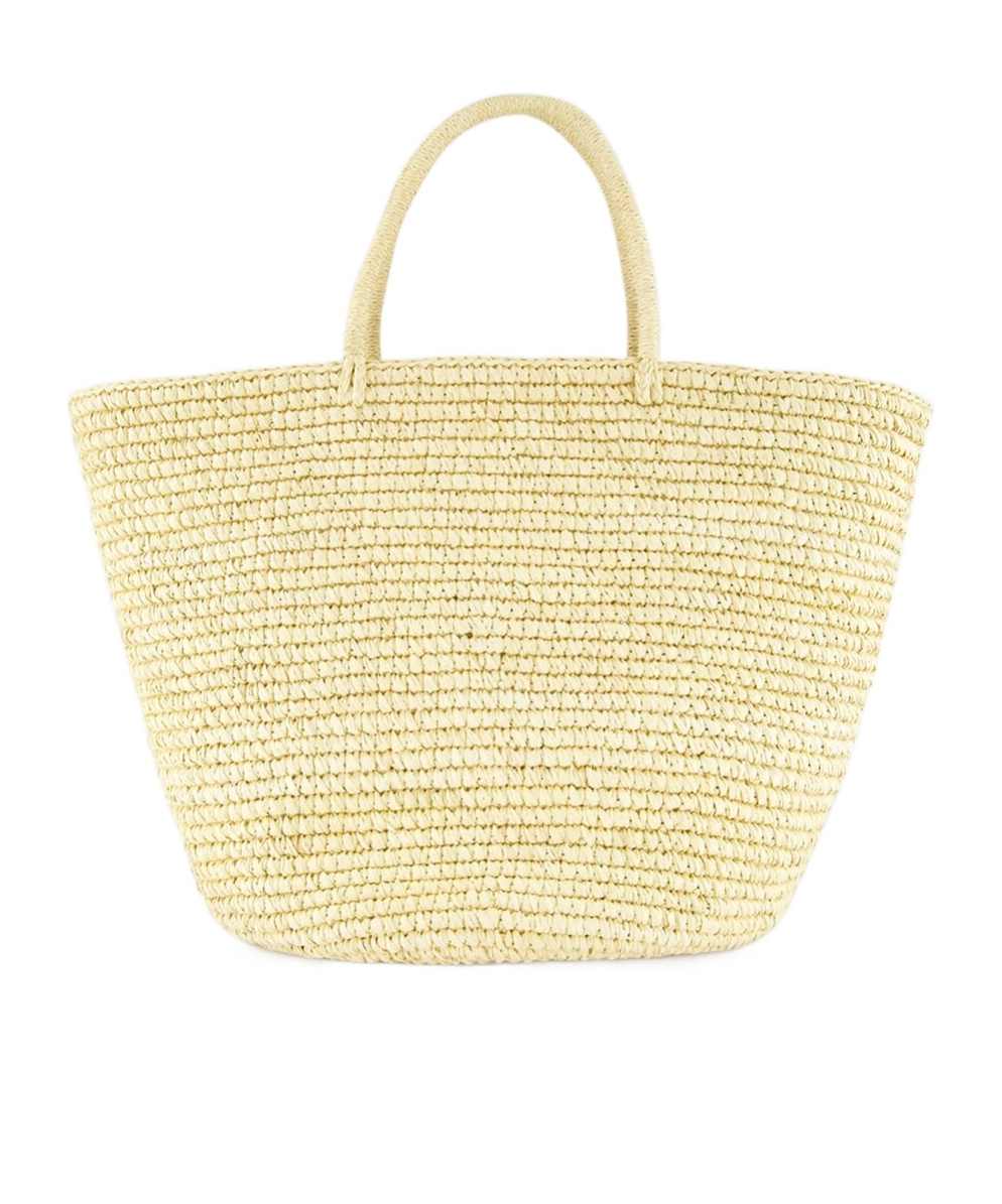 Sensi Studio Maxi Woven-straw Tote Bag In Brown
