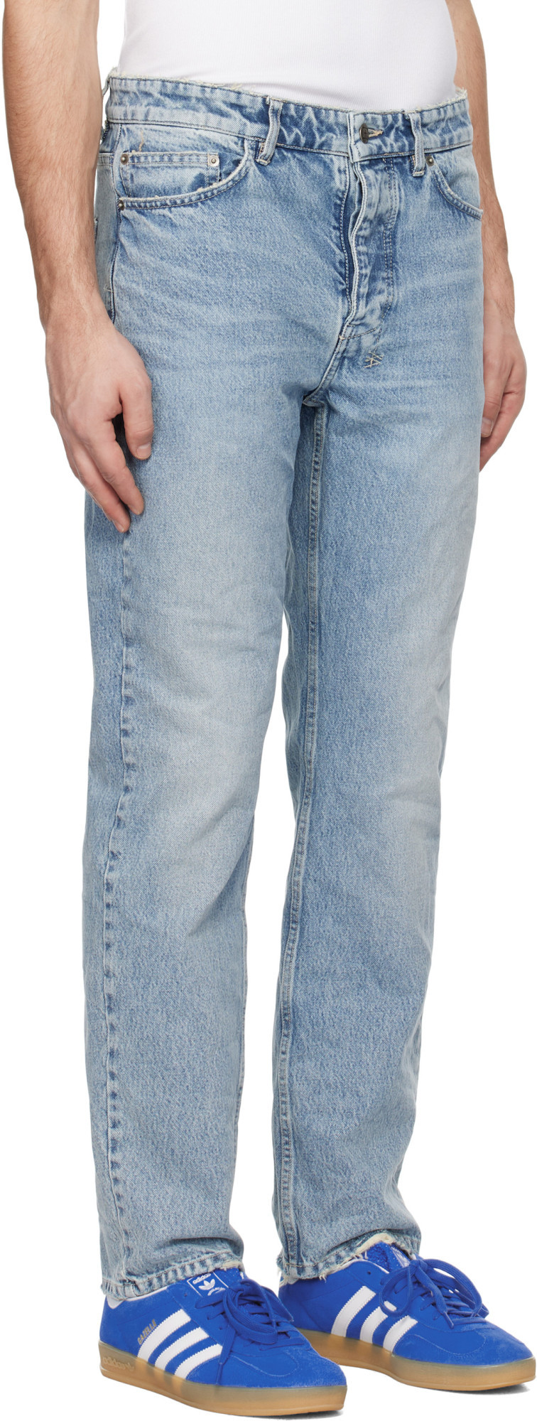 Shop Ksubi Hazlow Jeans In Blue