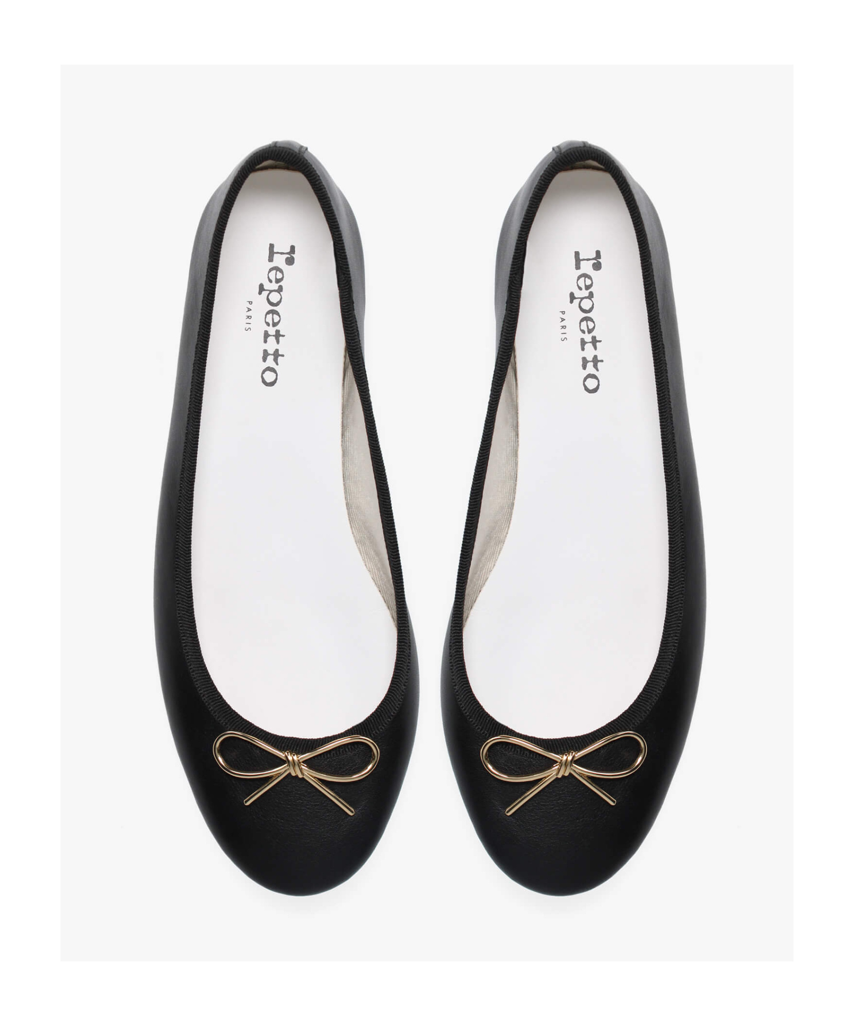 Repetto Flat Ballet Shoes In Black