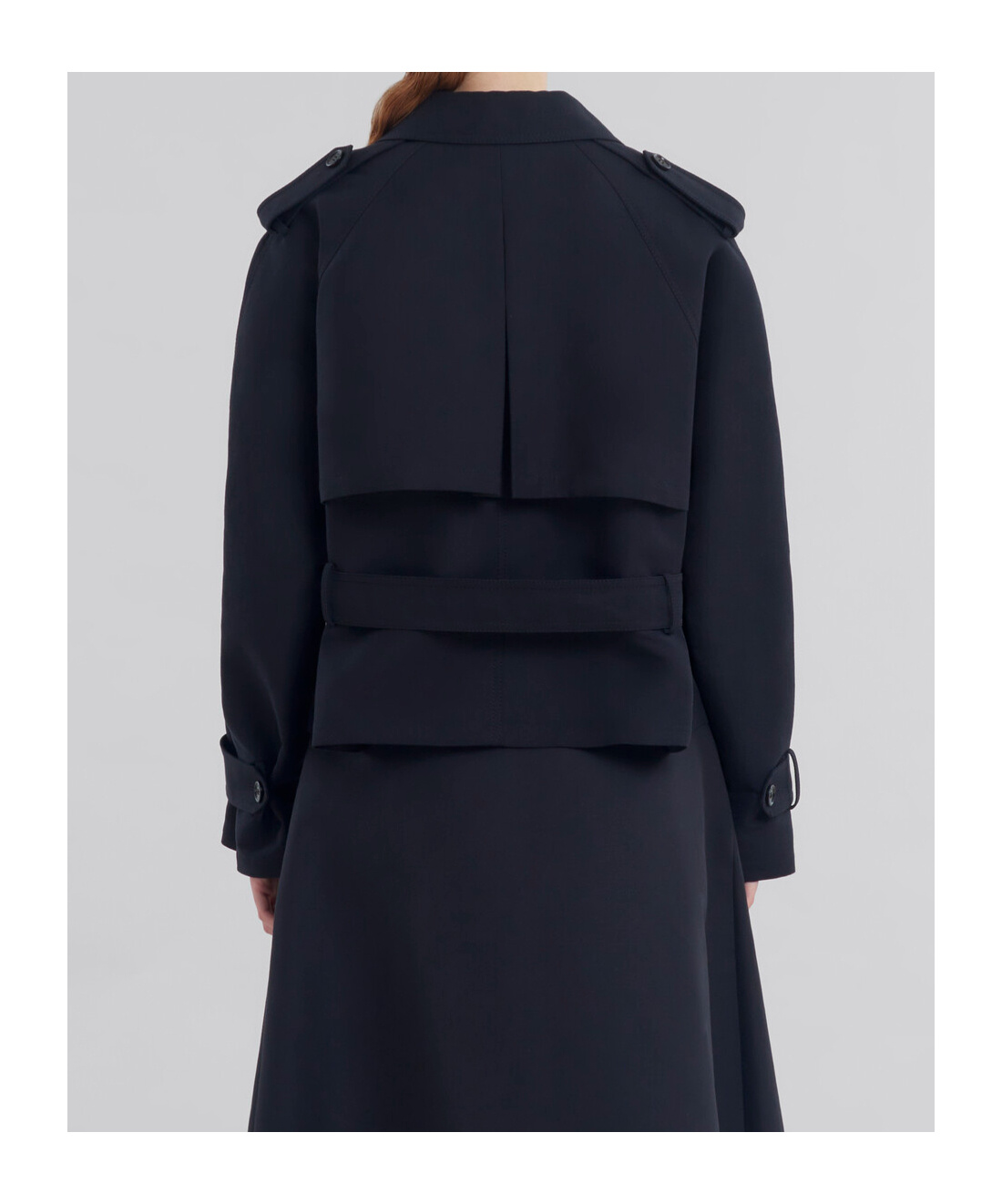 Marni Color-block Tailored Blazer With Classic Notch Lapel In Black
