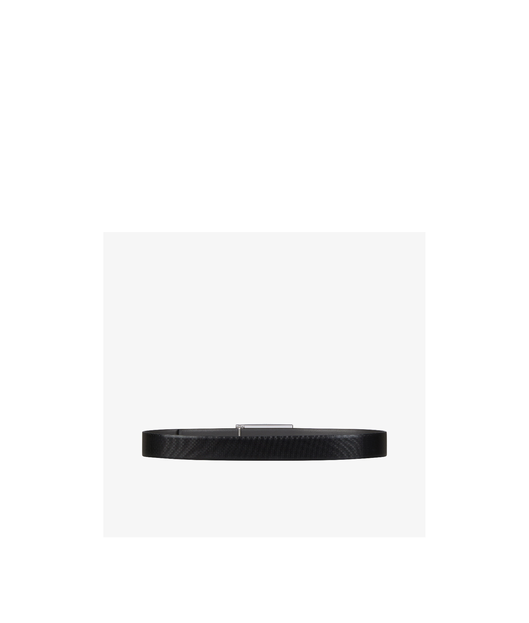 Givenchy Logo Double-sided Belt In Black