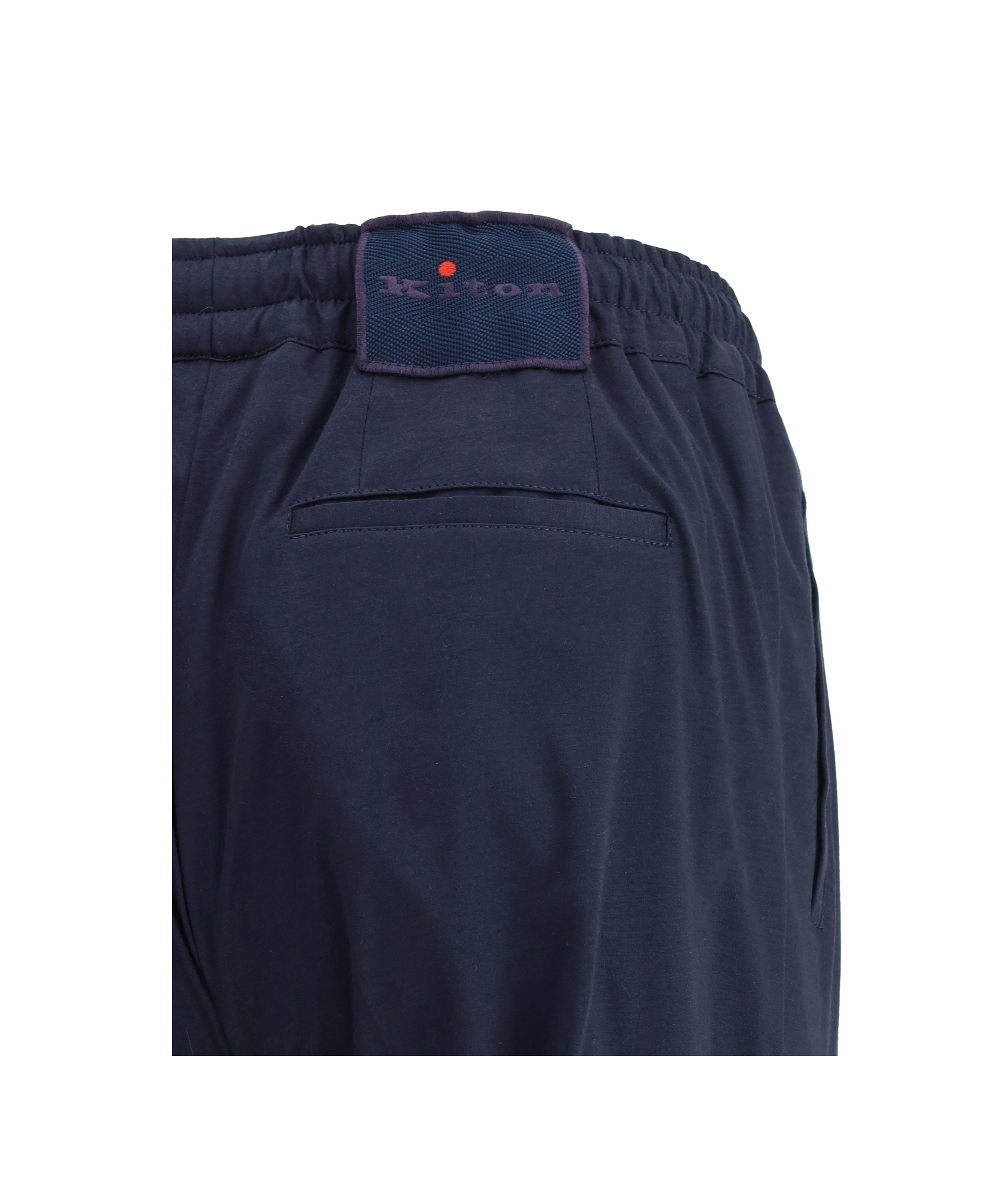 Shop Kiton Cotton Trousers
