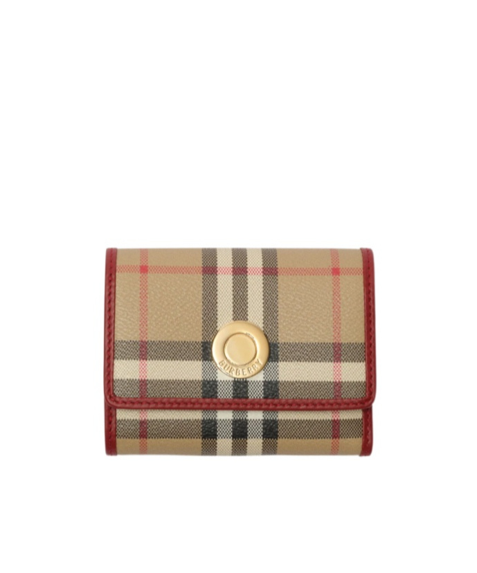 Burberry Small Check Folding Wallet