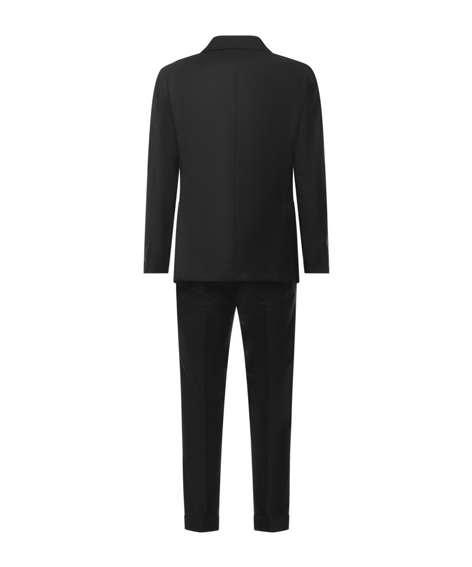 Biagio Santaniello Single Breasted Suit In Black