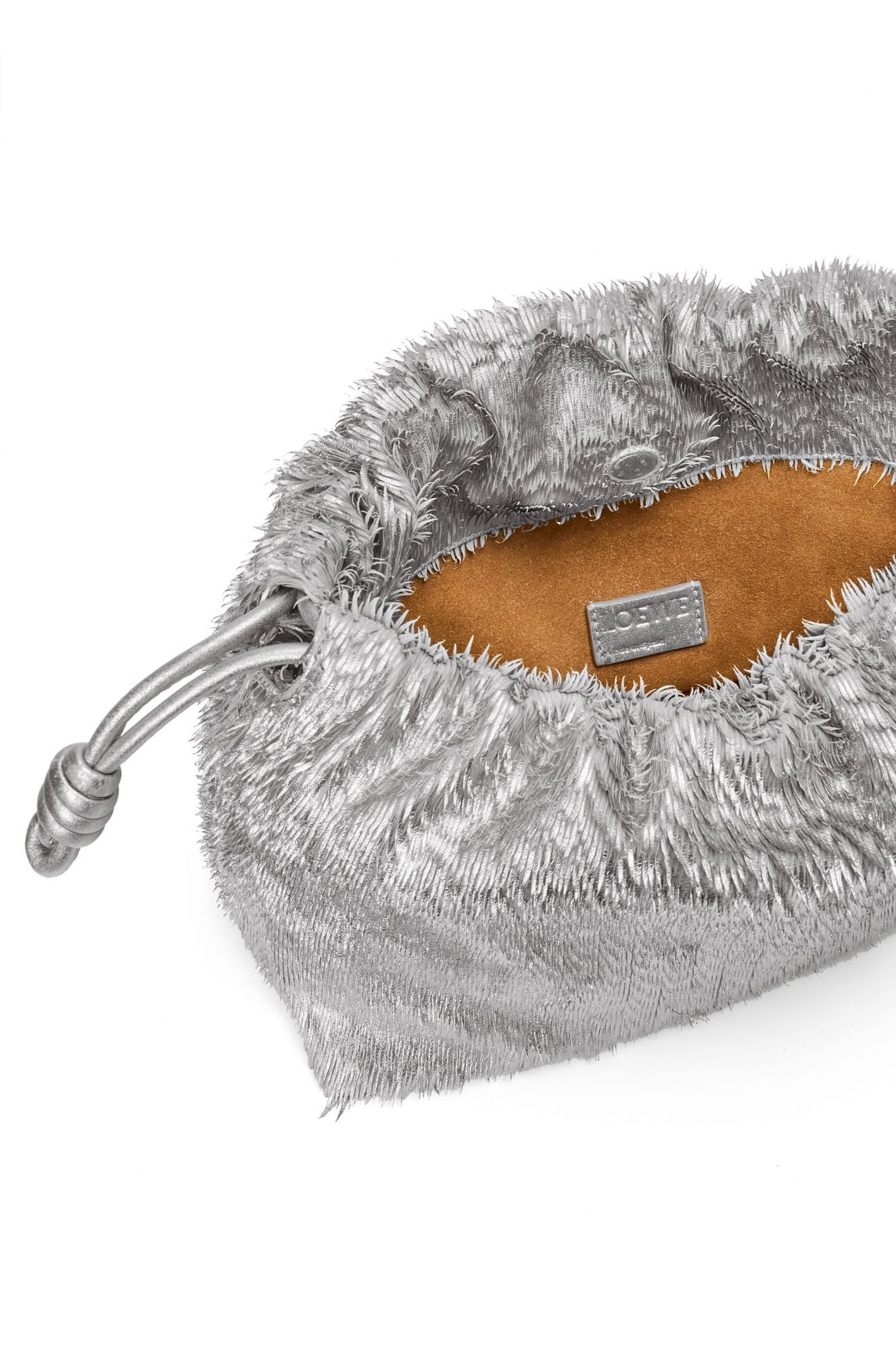 Loewe Flamenco Purse Shoulder Bag In Gray