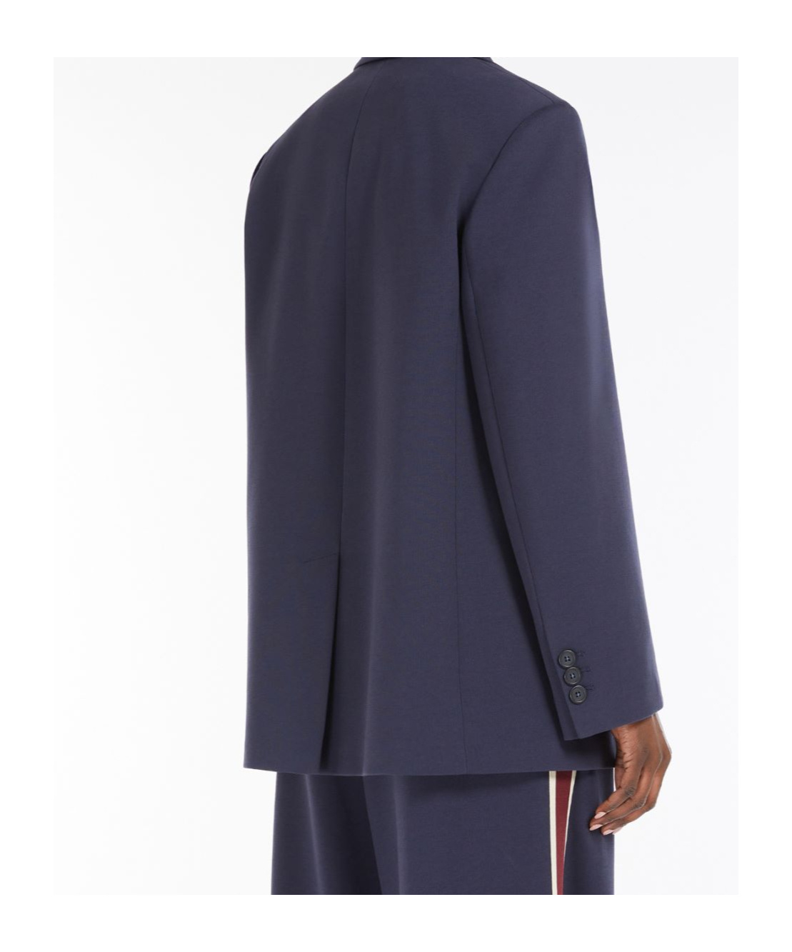 Weekend Max Mara Long-sleeved Suit Coat In Black