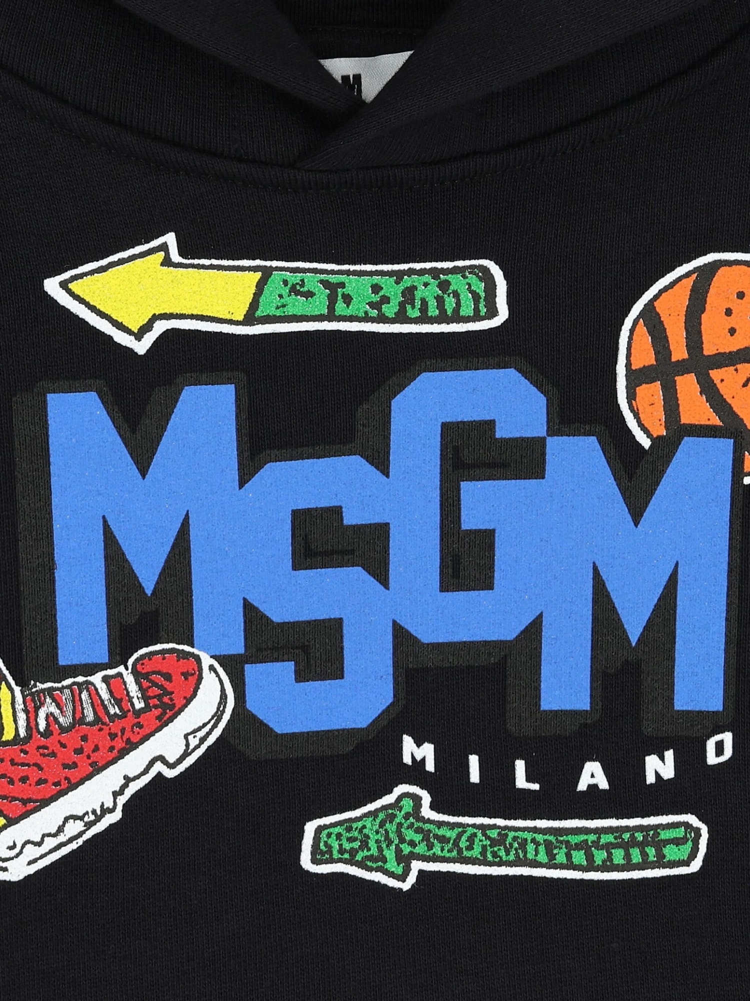 Msgm Logo-print Hoodie