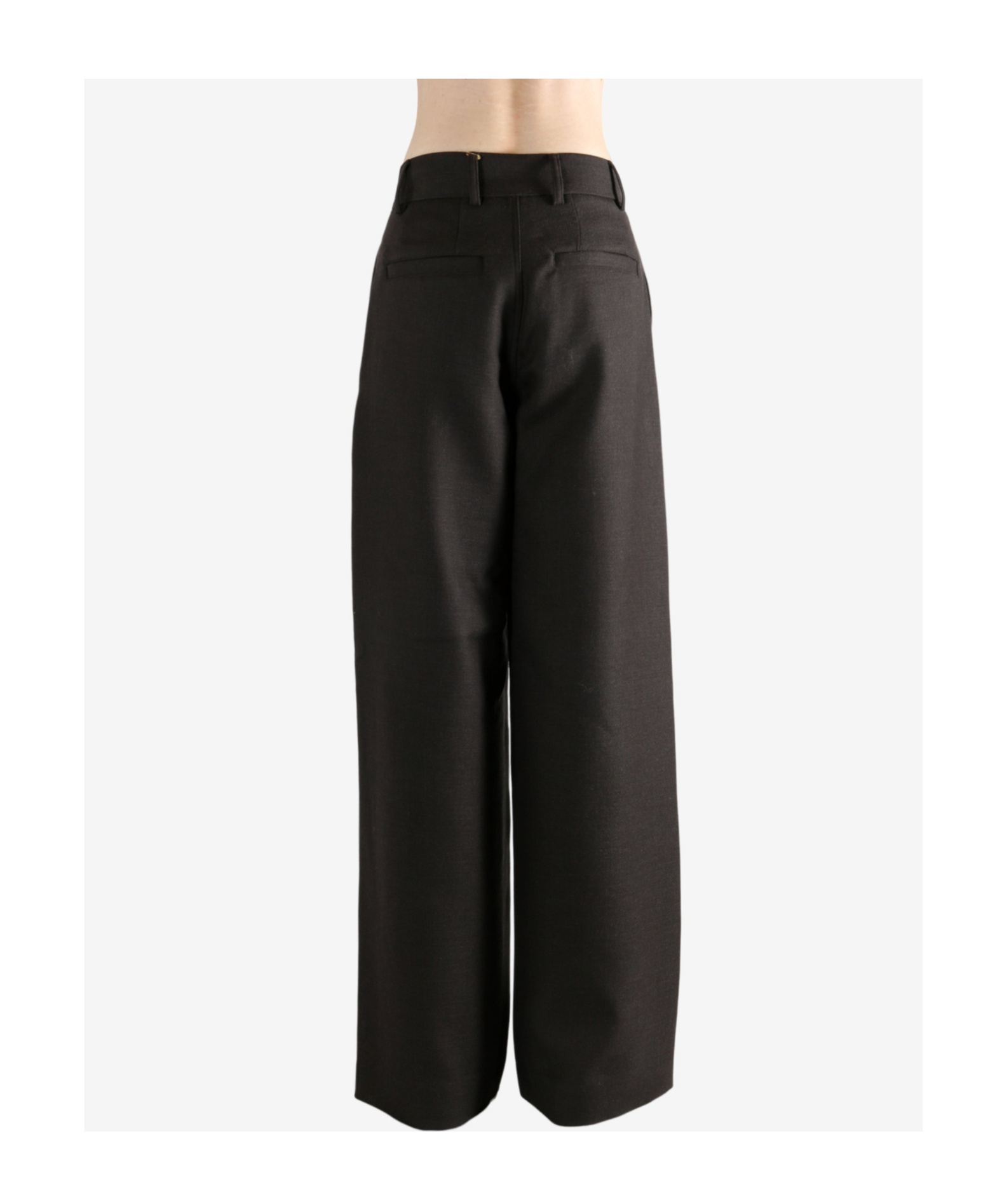 Dries Van Noten Belt Loop Casual Pants In Brown