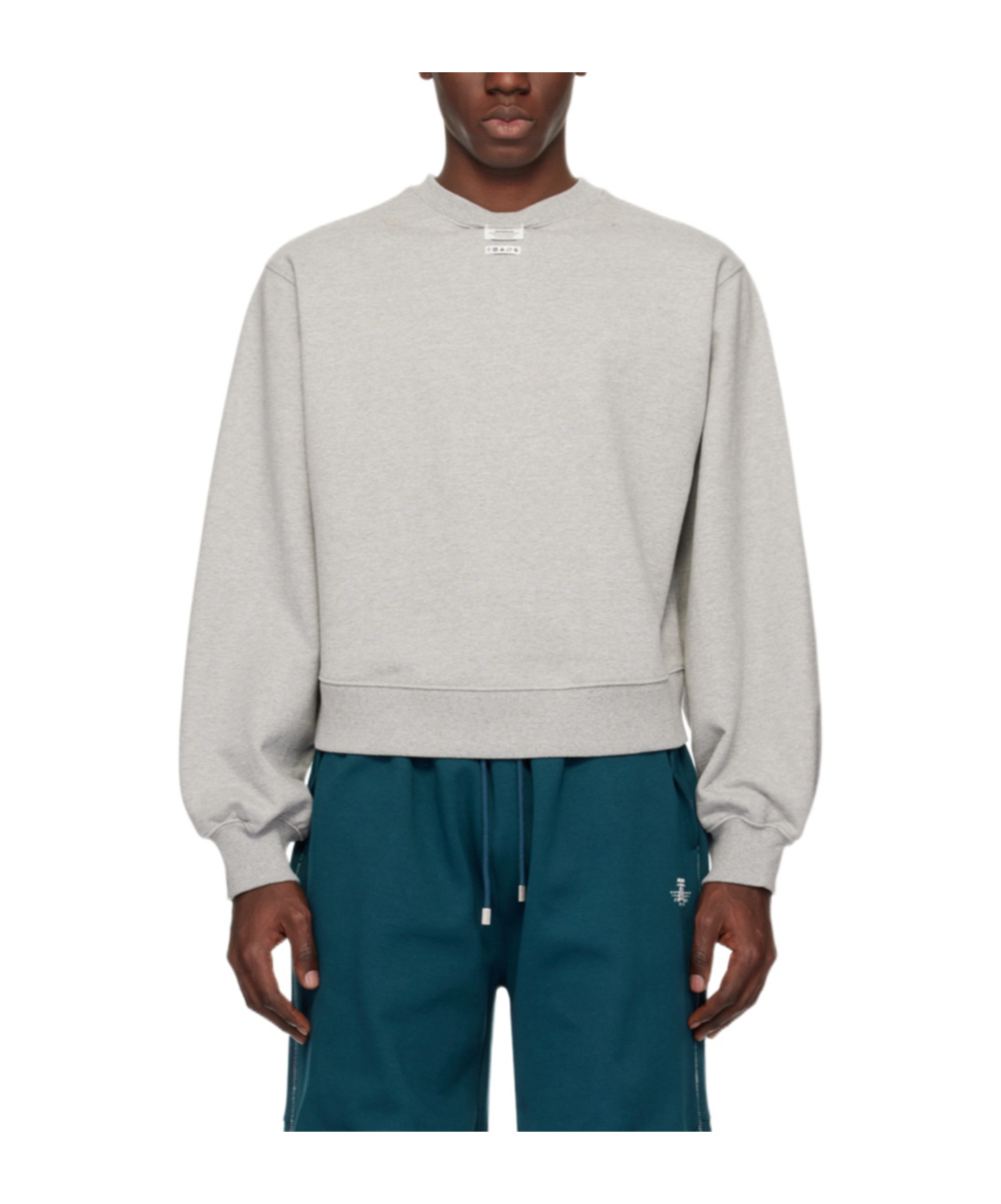 Ader Error Round-necked Sweater In Multicolor