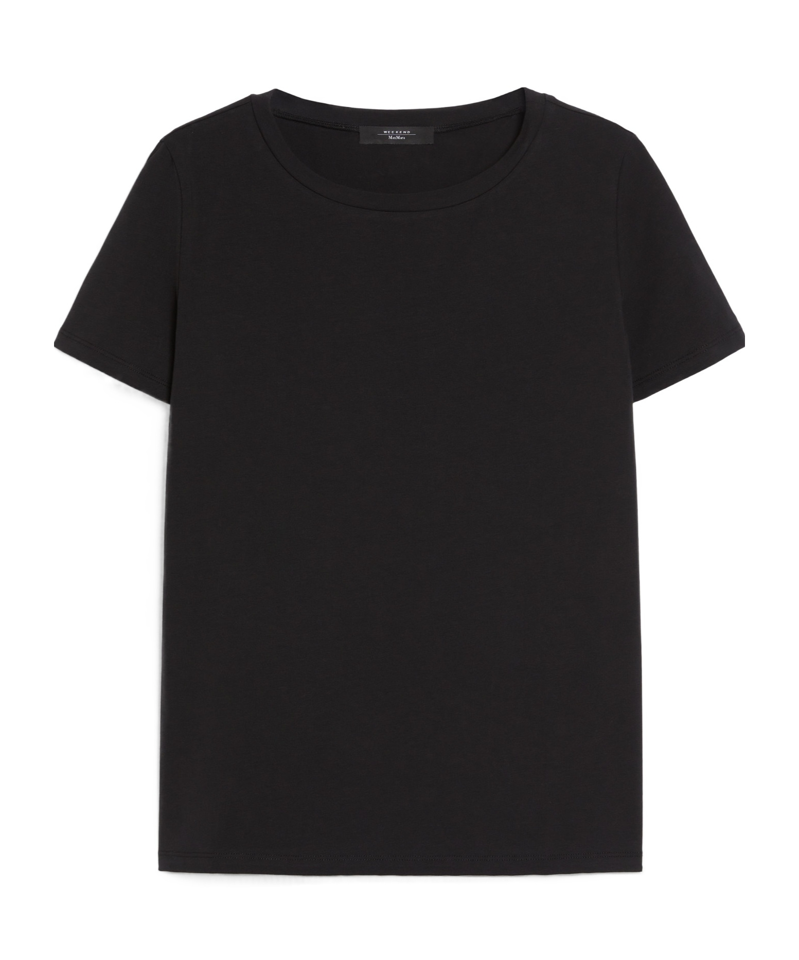Weekend Max Mara Short-sleeved T-shirt In Black