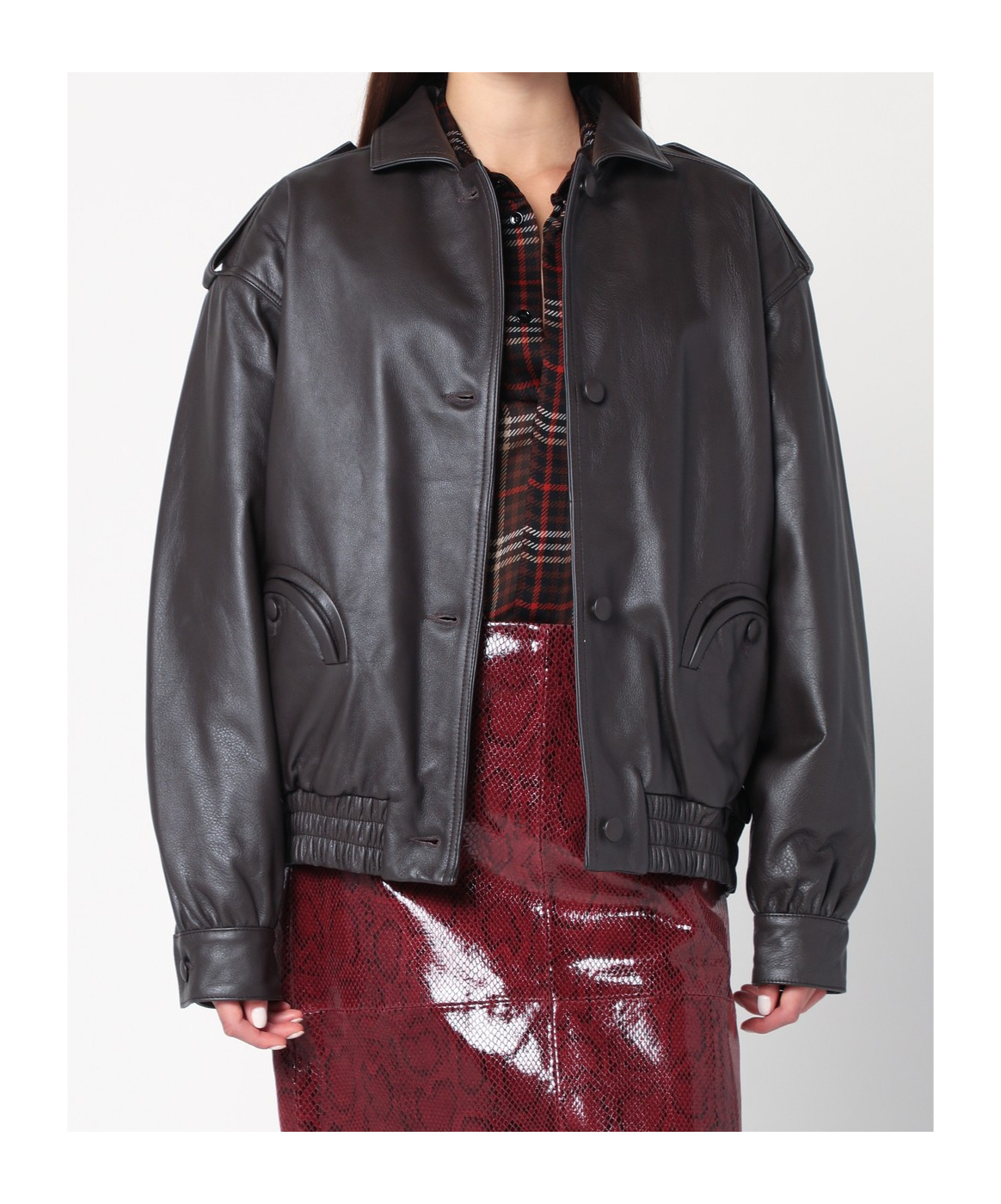 Blazé Milano Ares Charlie Jacket In Brown