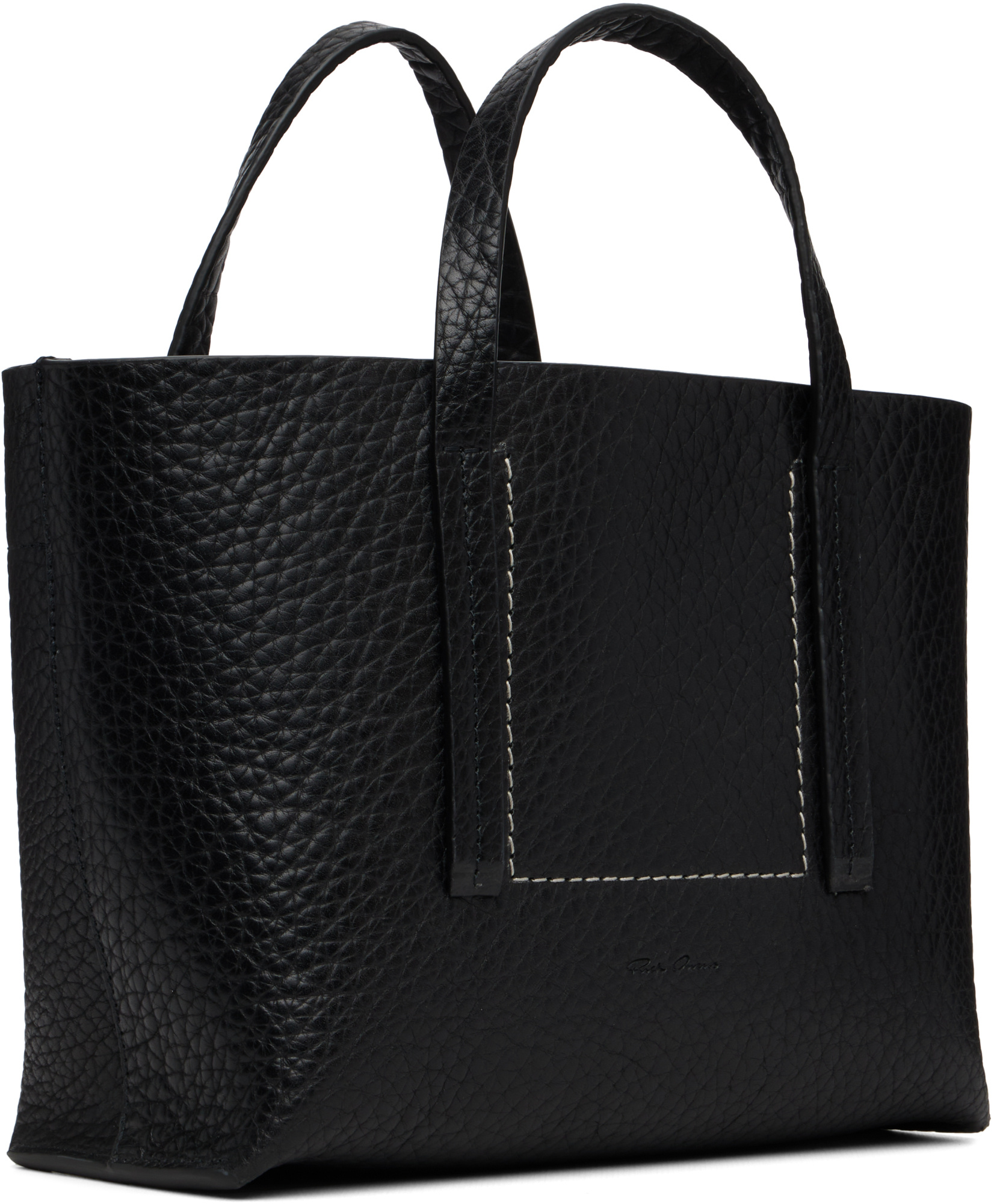 Rick Owens Mini Concordians Tote In Black