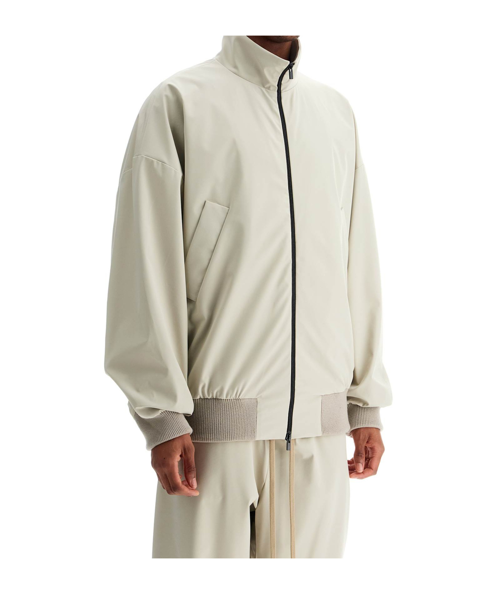 Fear Of God Bomber Jacket In White