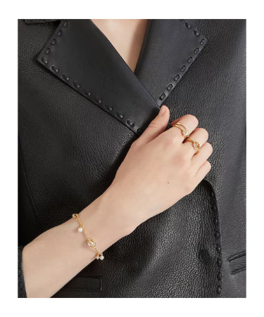 Fendi F Is Bracelet In Gold