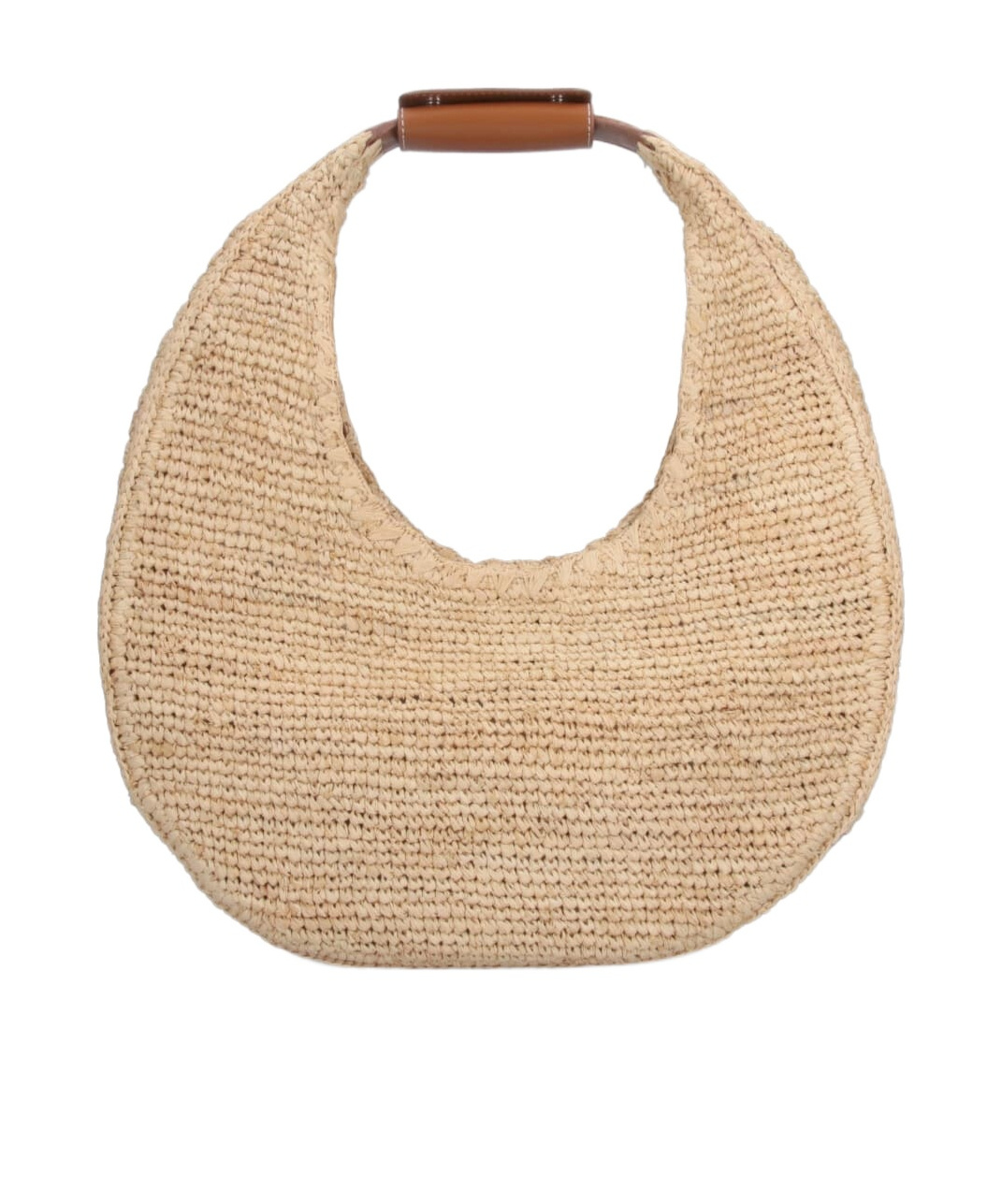 Staud Cotton Polyester Shoulder Bags In Beige