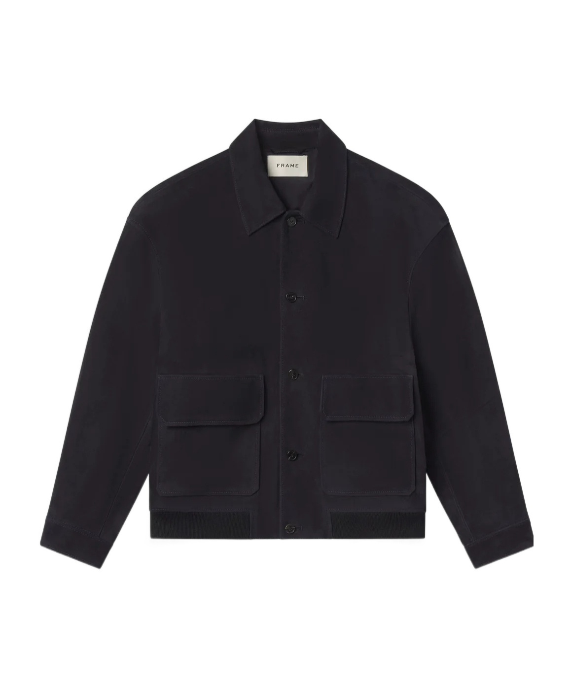 Frame Suede Blouson In Multi