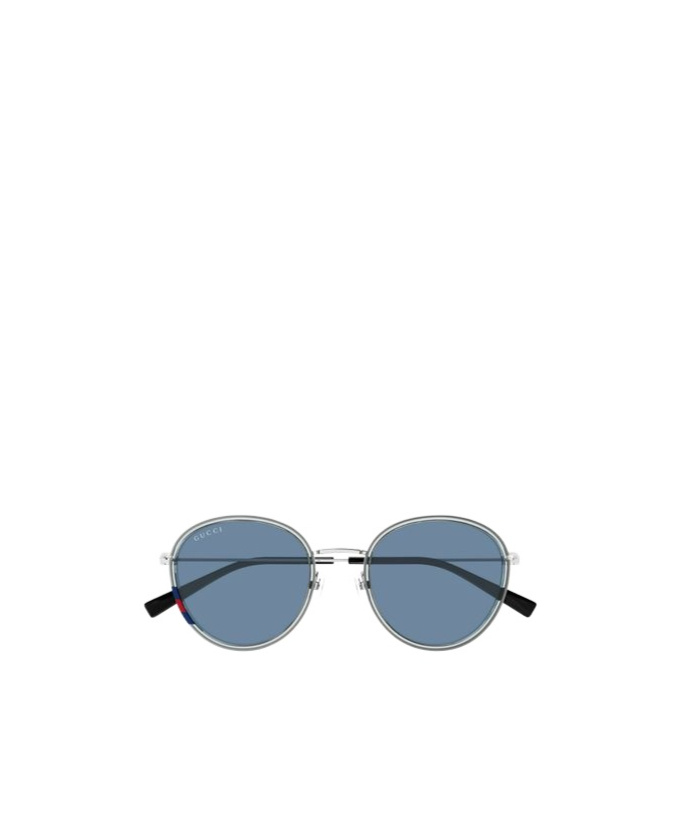 Gucci Round-frame Sunglasses In Blue