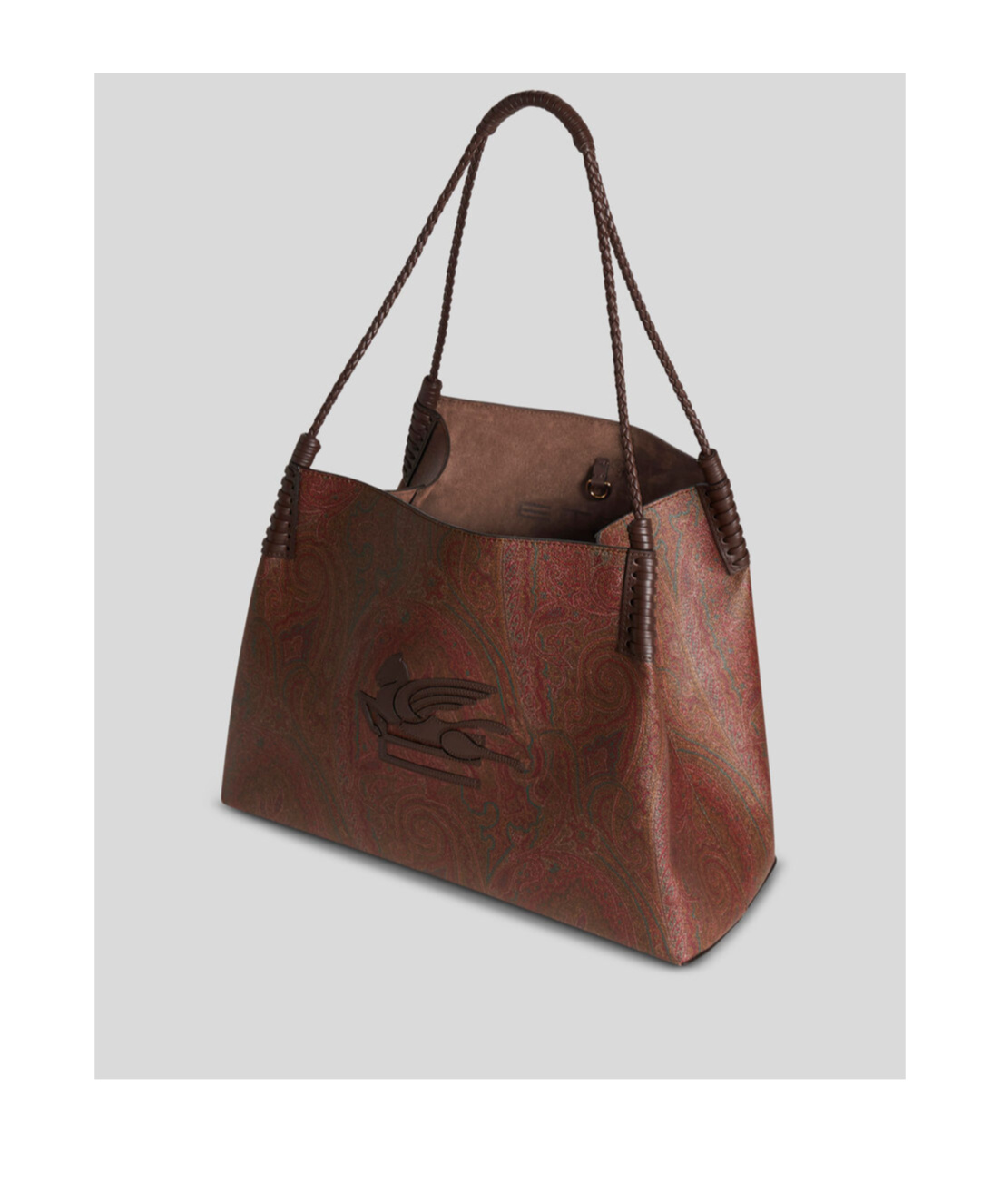 Etro Medium Libra Arnica Shoulder Bag In Brown