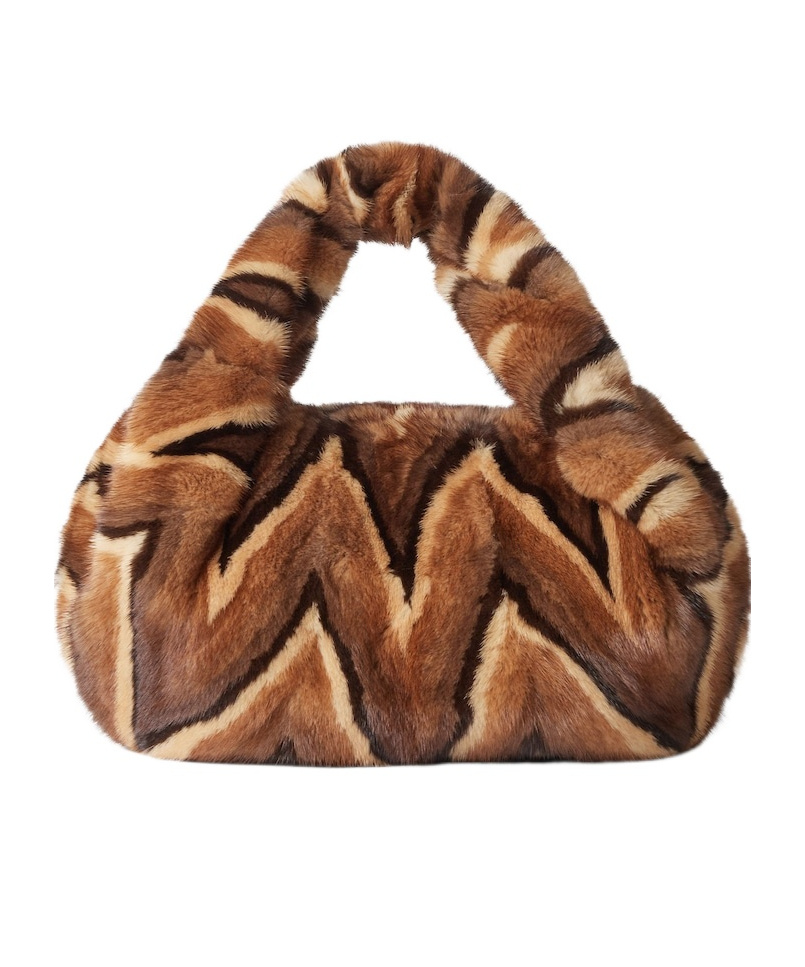 Fendi Spy Small Shoulder Bag In Brown