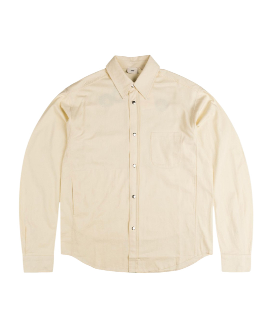 Shop Autry Embroidered Shirt In Nude