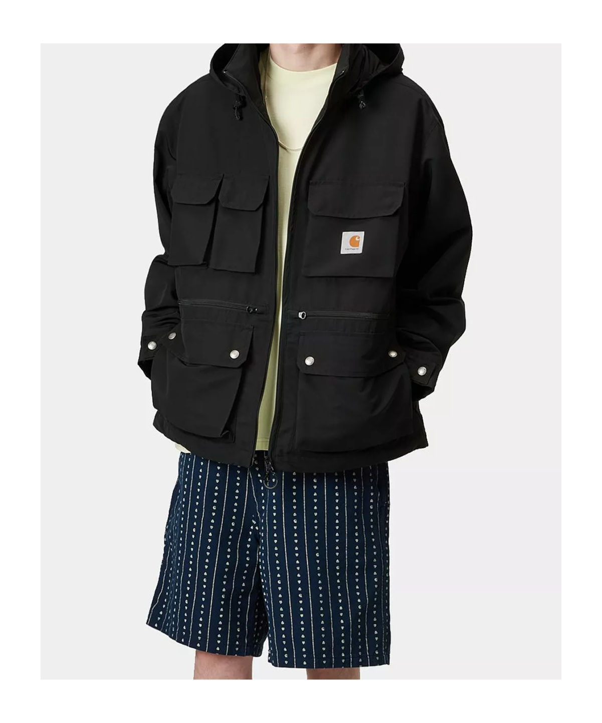Carhartt Irwin Jacket In Black