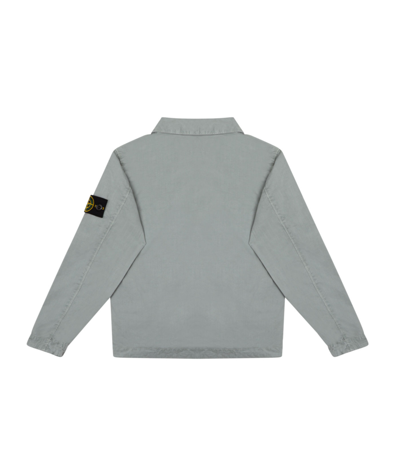 Stone Island Long-sleeved Jacket In Gray