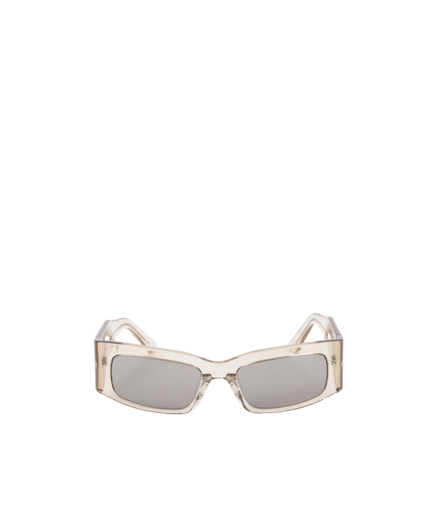 Balenciaga Rectangle-frame Sunglasses In Gray
