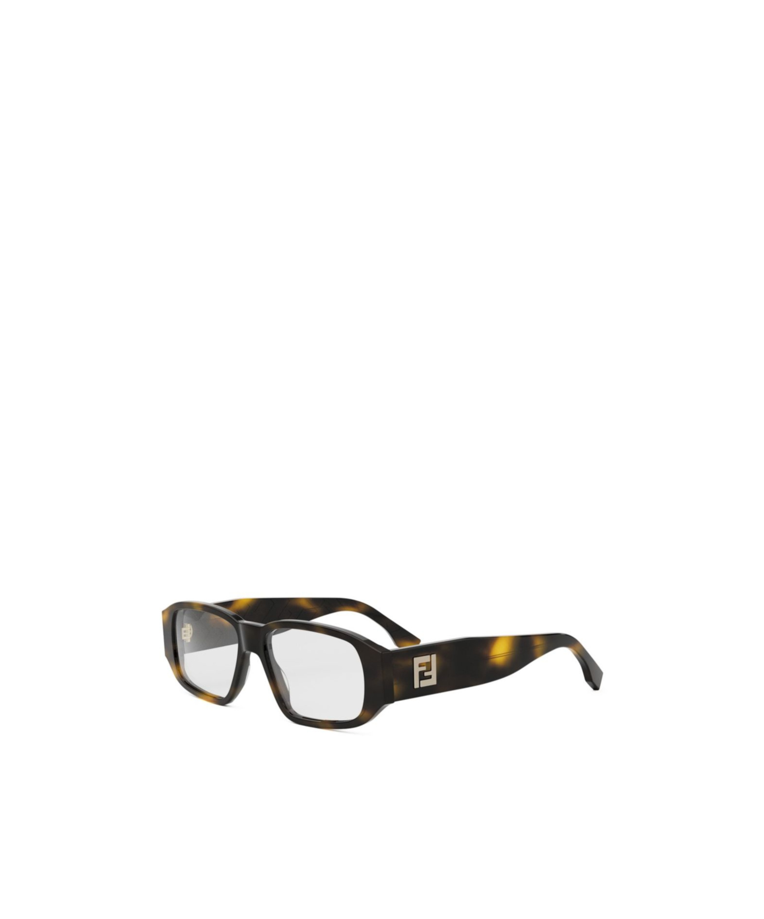 Fendi Rectangle Glasses In White