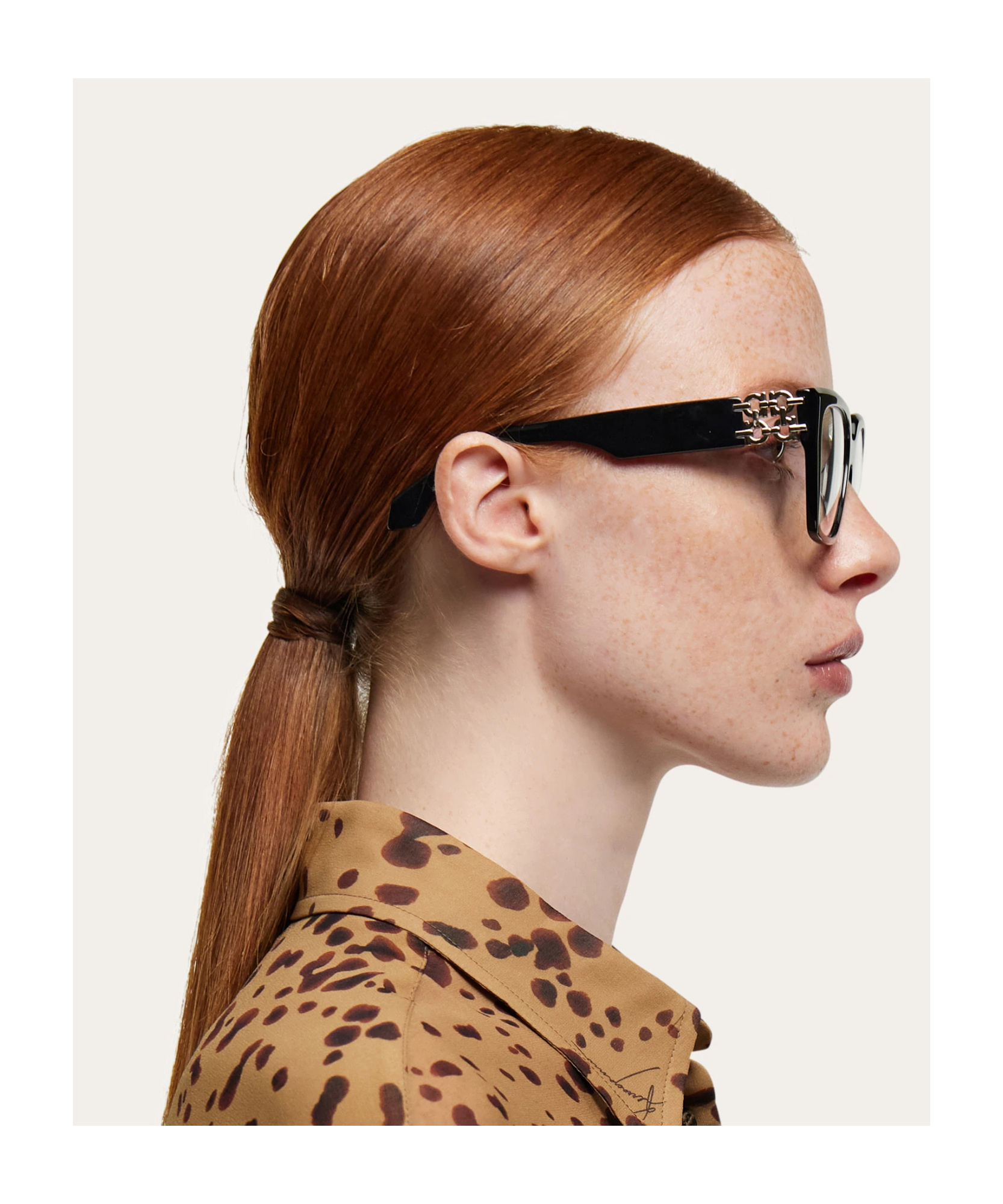 Ferragamo Optical Glasses In Black