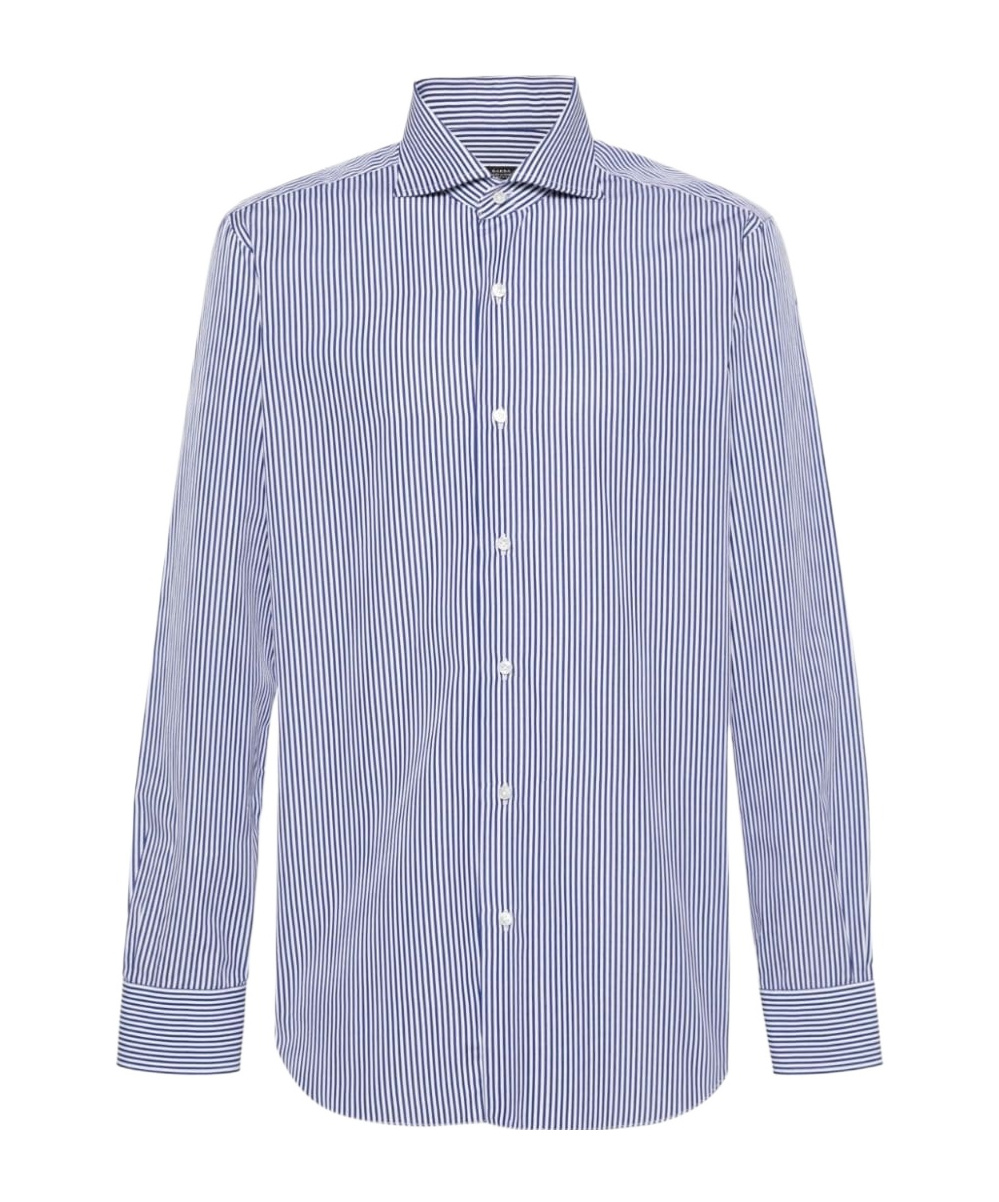 Barba Napoli Long-sleeved Shirt In Purple