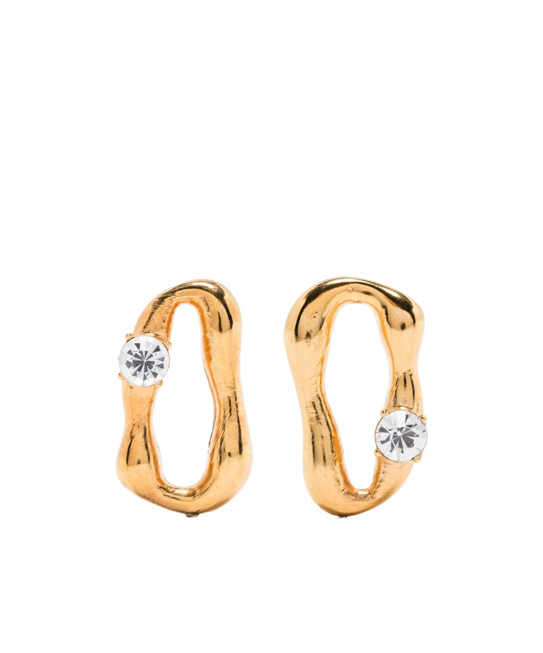 FORTE FORTE BUTTERFLY BUTTON EARRINGS
