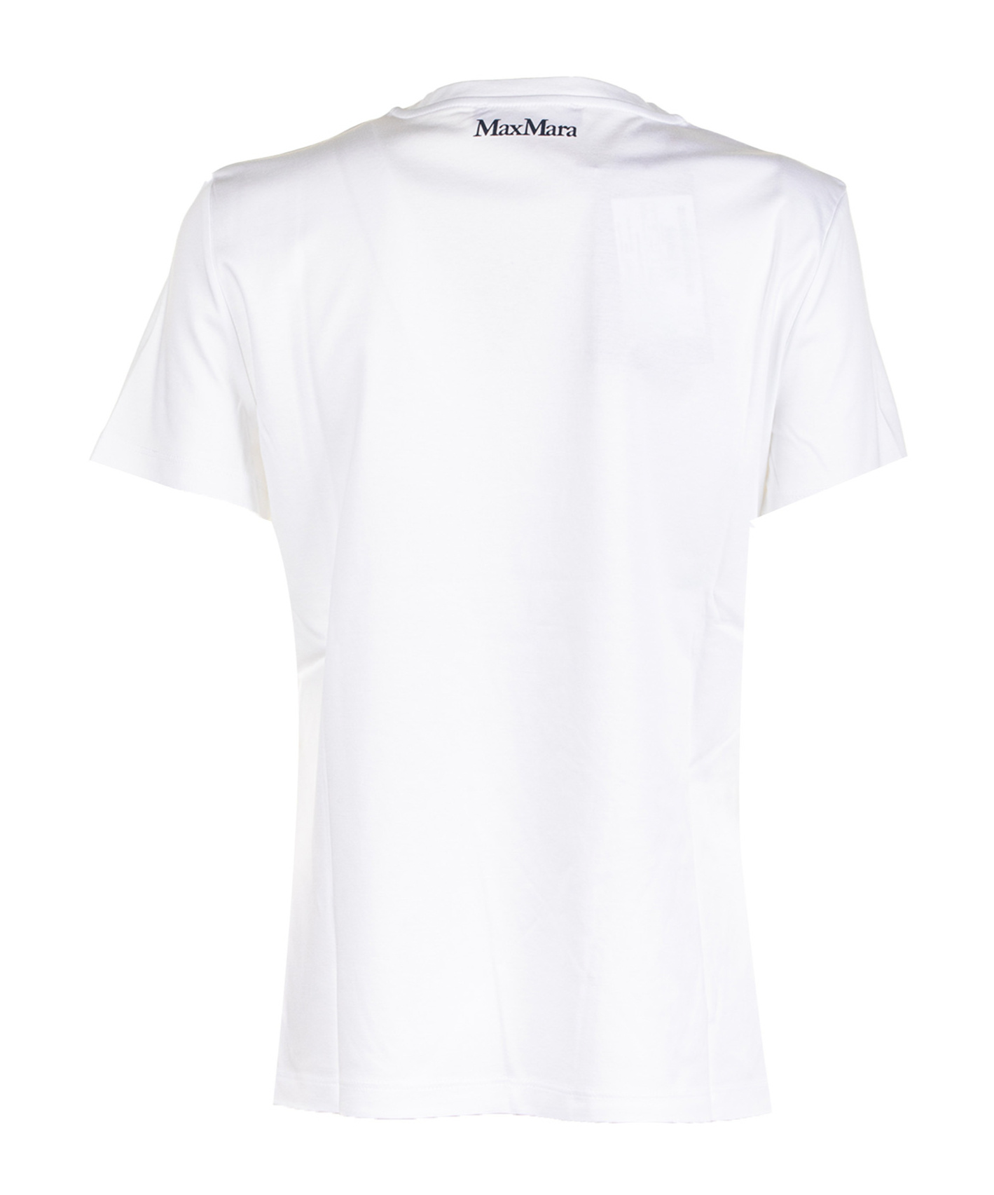 Max Mara Short-sleeved T-shirt In White