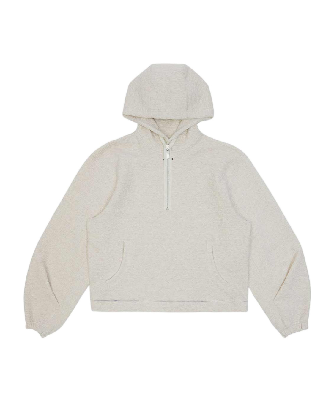 Ader Error Half-zip Hoodie In White