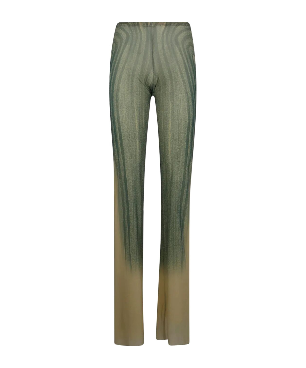 Jean Paul Gaultier Spiral-print Trousers In Multi