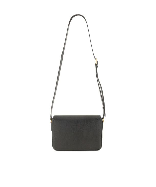 Tom Ford T-lock Small Shoulder Bag In Black