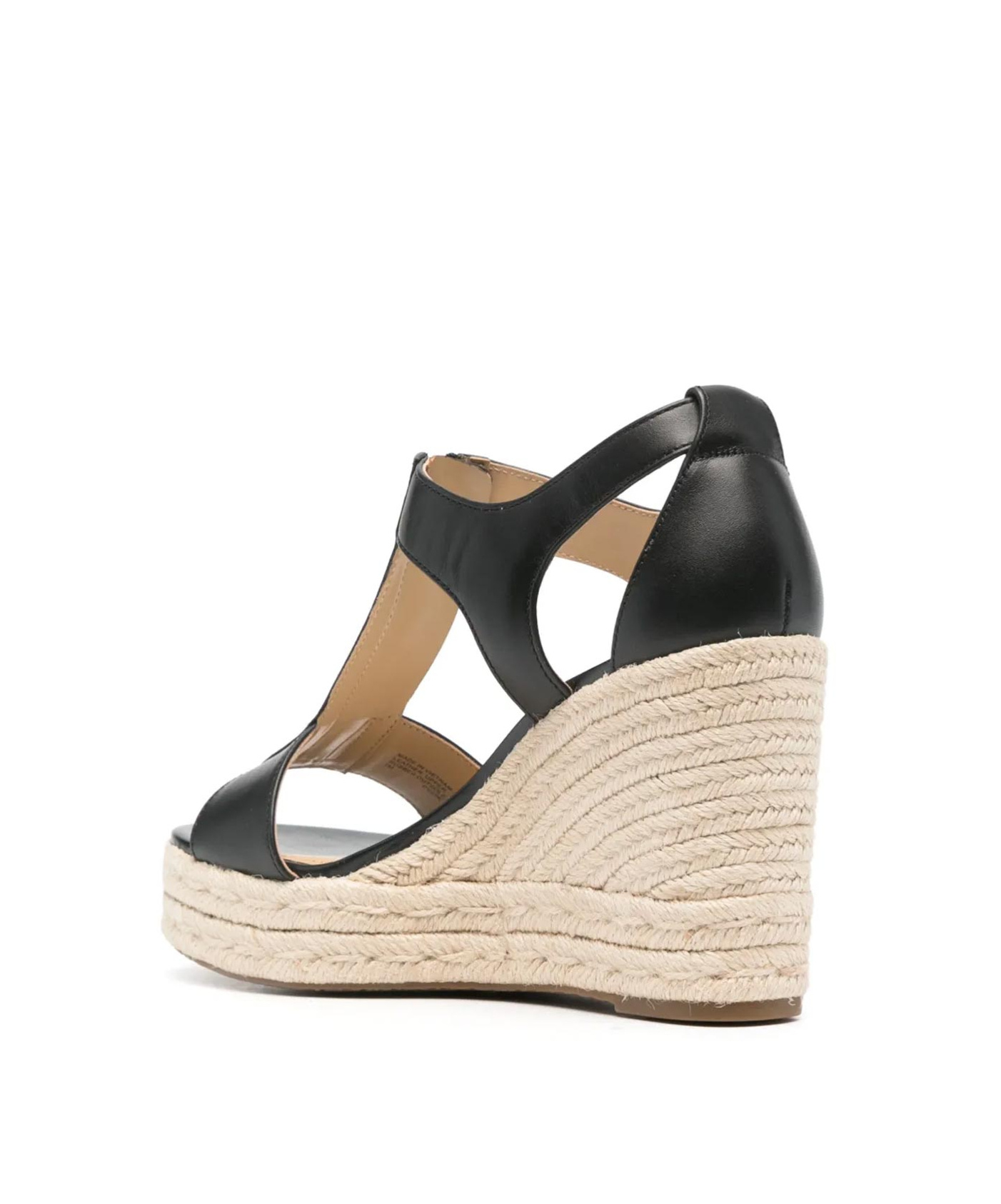 Michael Michael Kors Berkley 70mm Wedge Sandals In Black