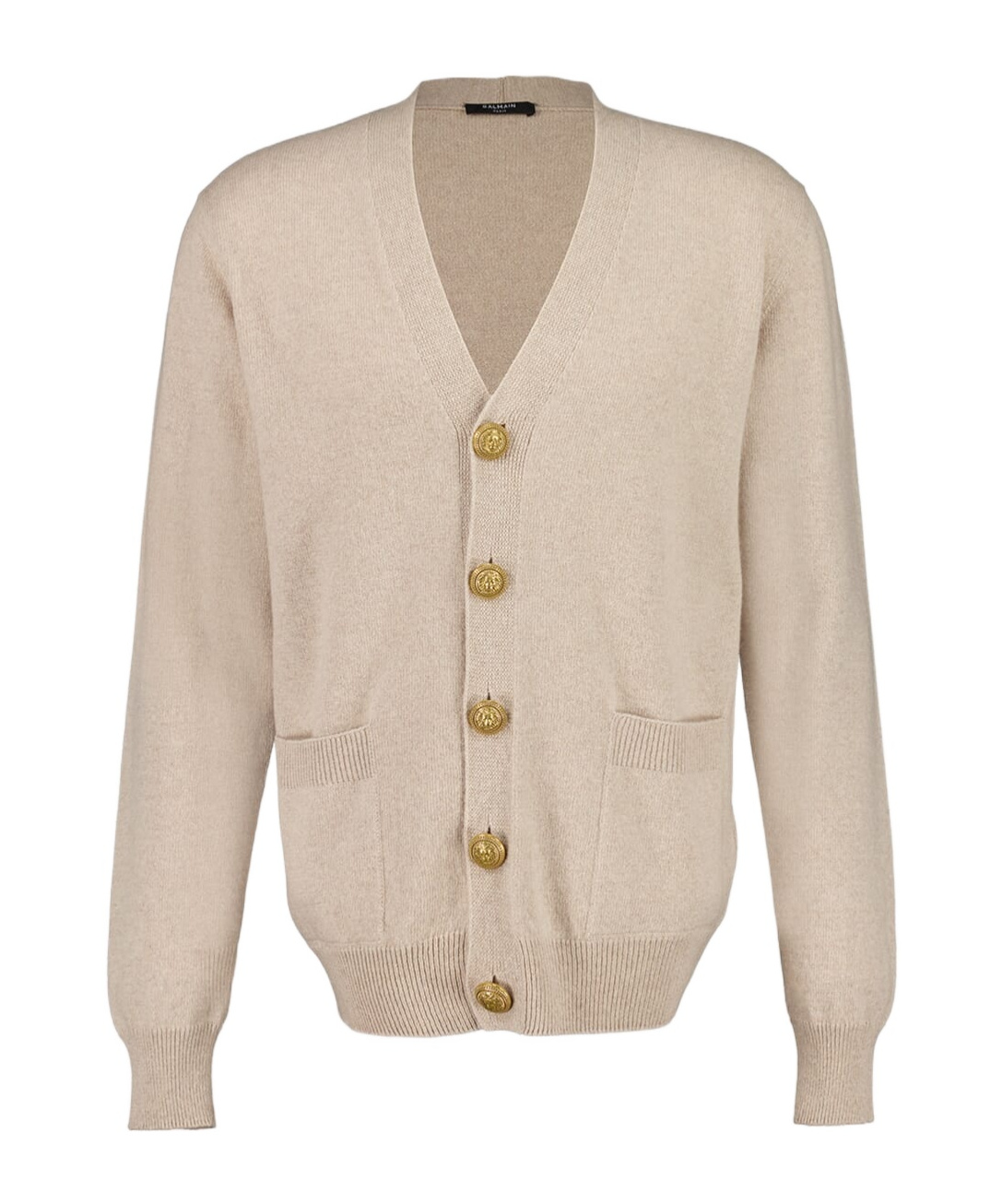 Balmain Button-up Cardigan In Neutral