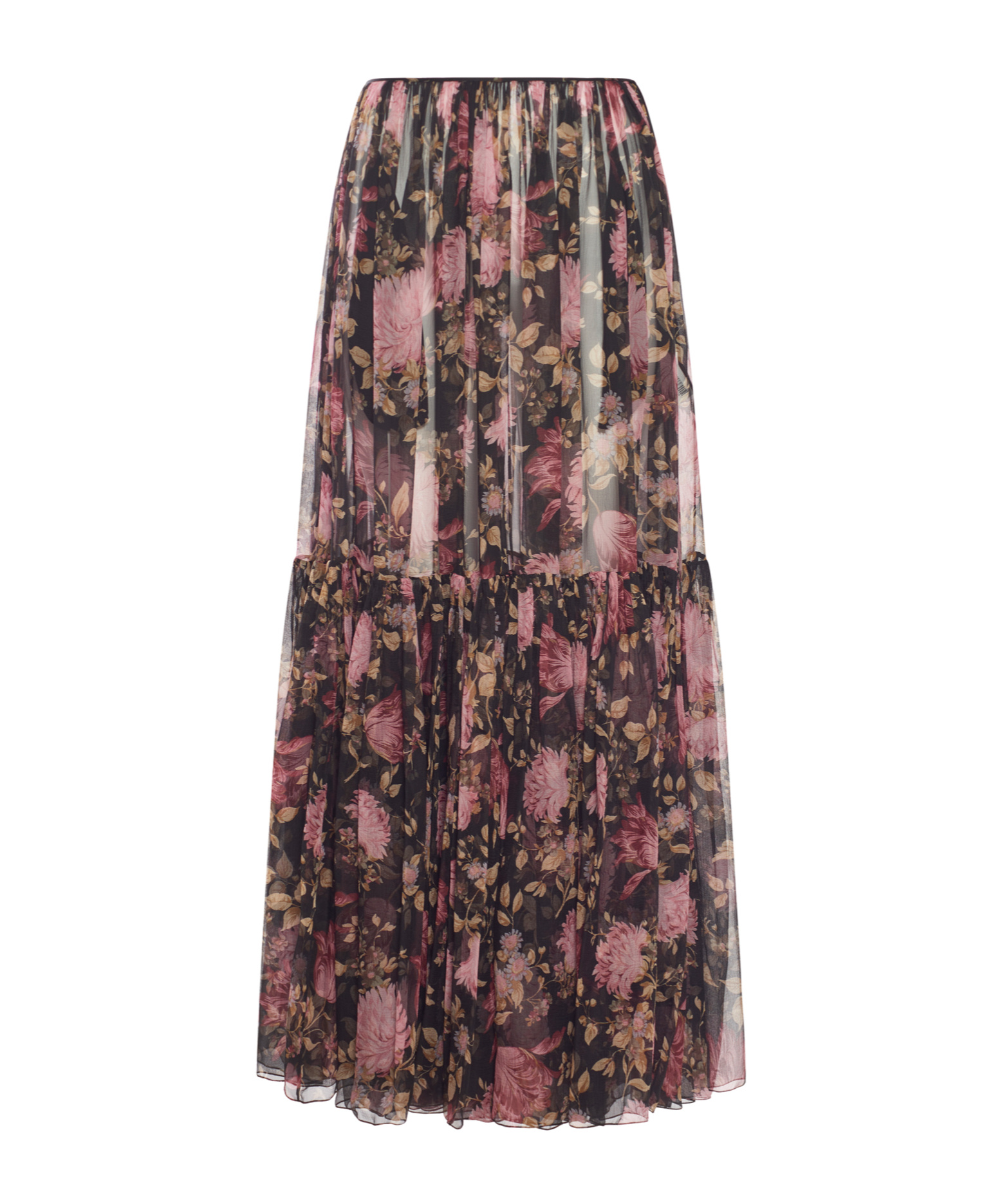 CHLOÉ FLORAL-PRINTED SKIRT