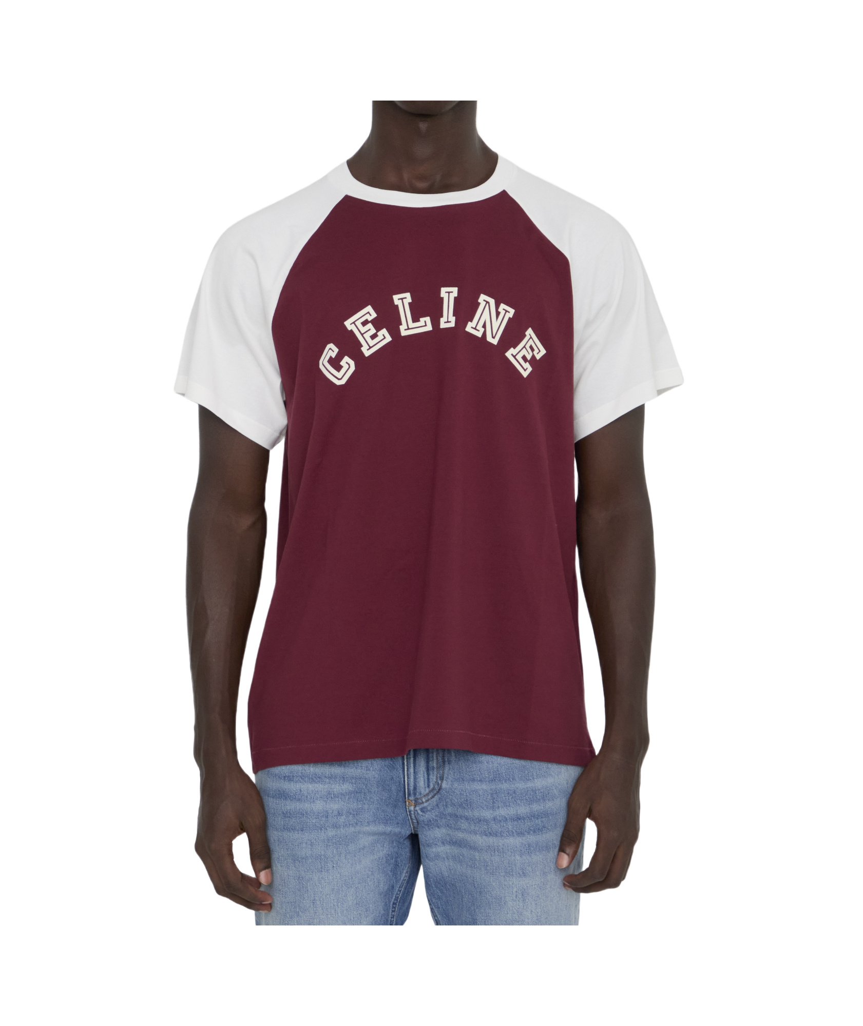 Celine Short-sleeved T-shirt In Red
