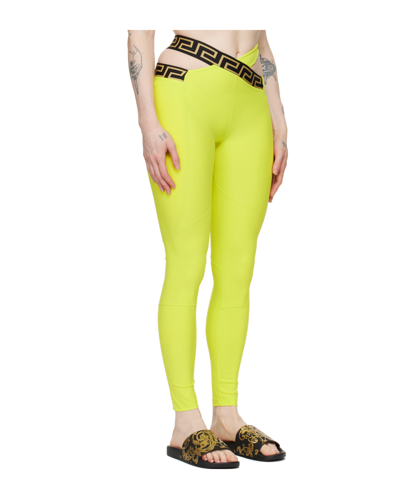VERSACE SKINNY LEGGINGS 