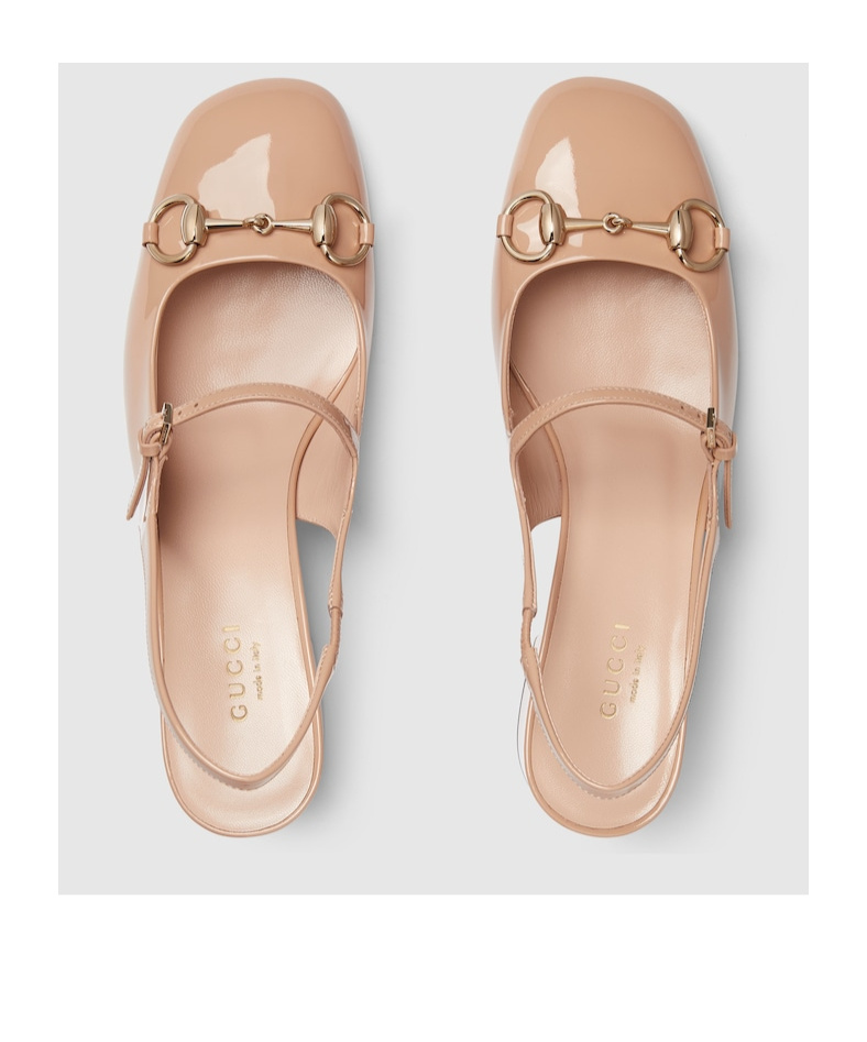 Gucci High Heel Shoes Woman Color Pink In Nude