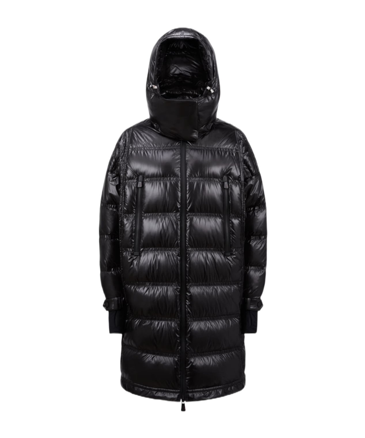 Moncler Doudoune Longue Rochelairs In Black