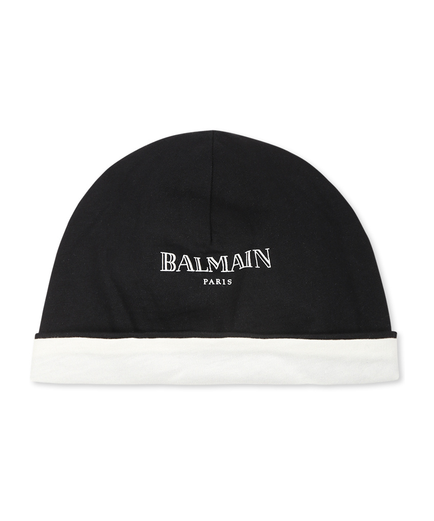 Balmain Logo-printed Four-piece Babygrow Set In White