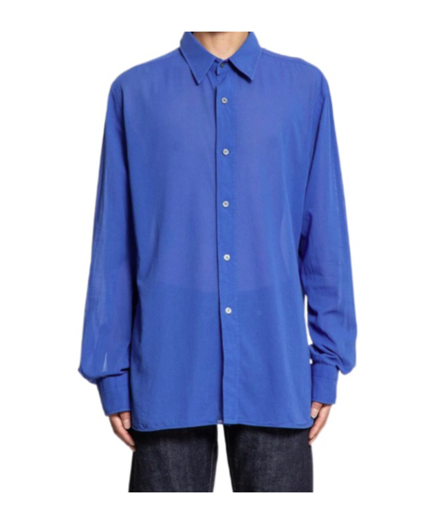 Tom Ford Cotton Shirt In Blue