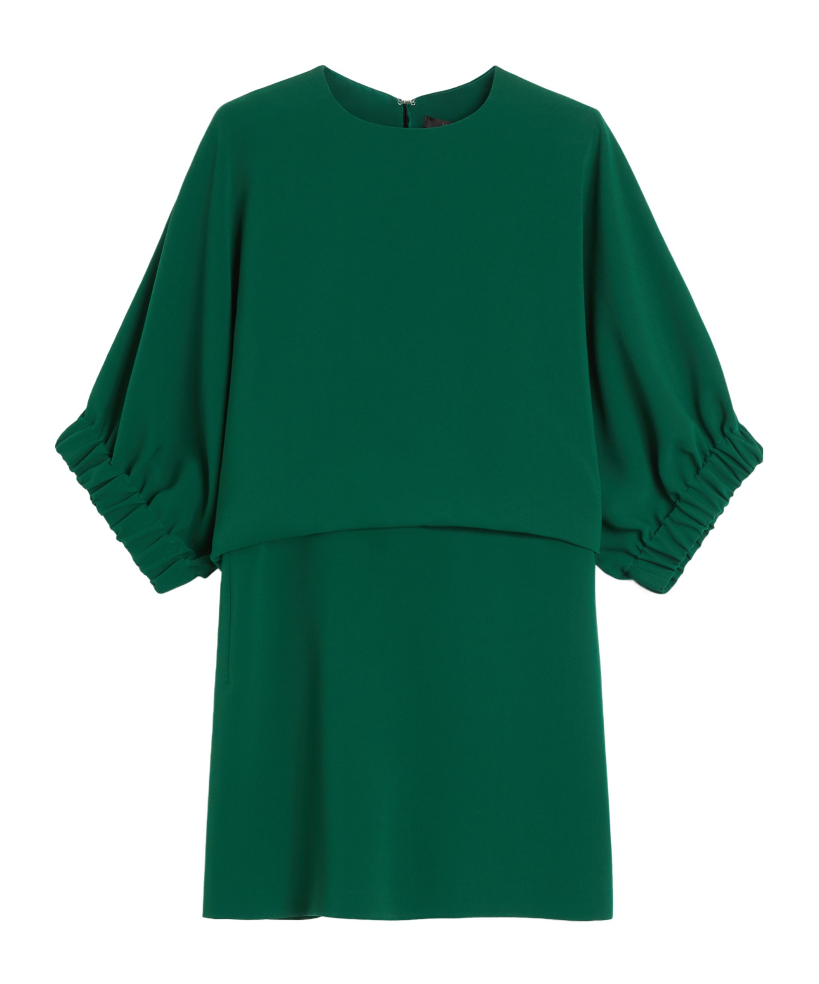 Max Mara Cady Dress In Green