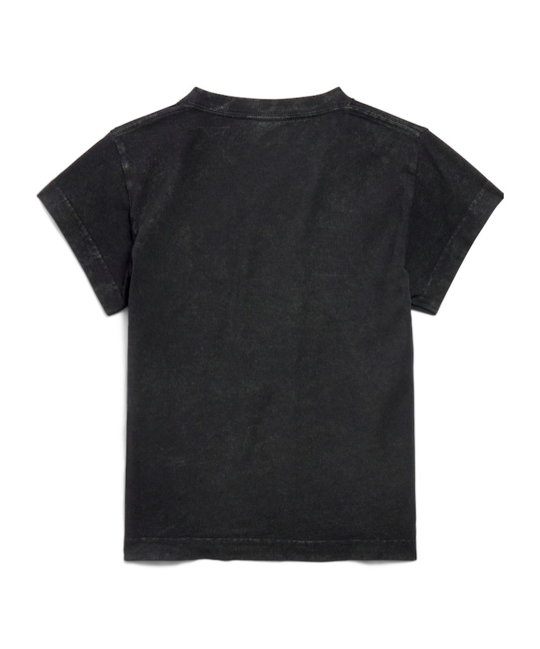 Balenciaga City Of Angels Graphic-print T-shirt In Black