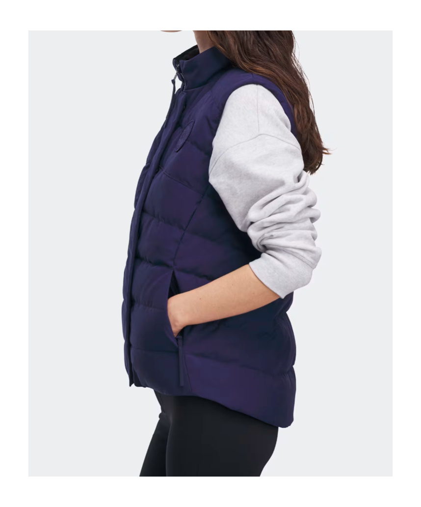 Canada Goose Freestyle Vest Tonal Label In Blue