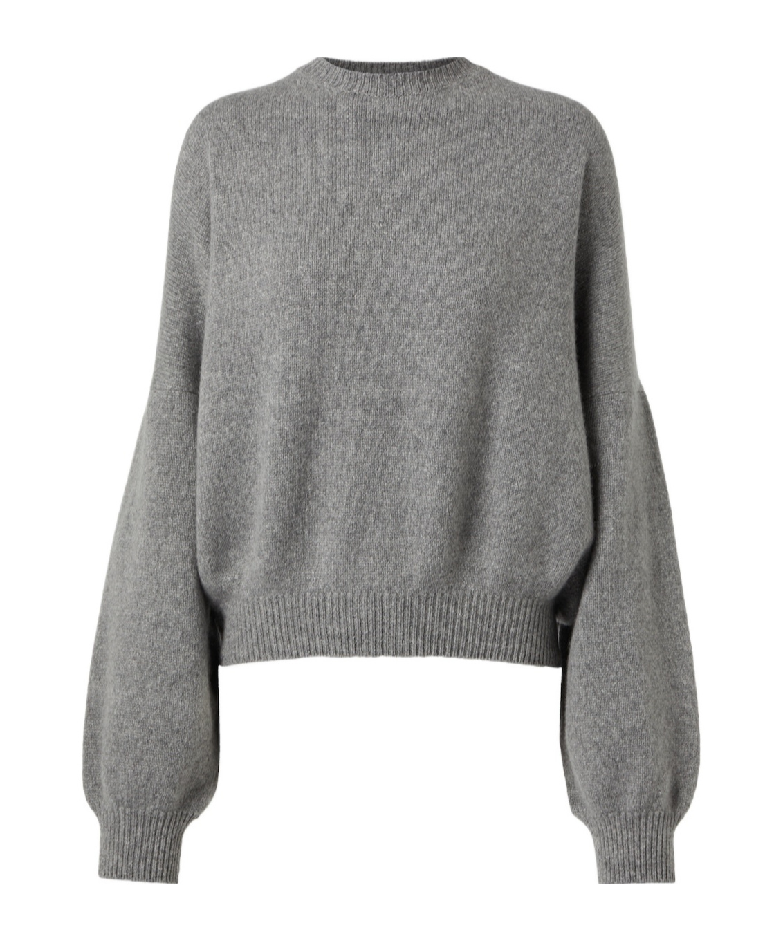 Khaite Margaux Cashmere Sweater In Gray